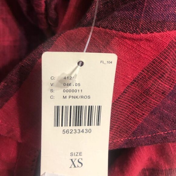 NWT ANTHROPOLOGIE Amadi Striped Linen Shorts Romper - Picture 13 of 14